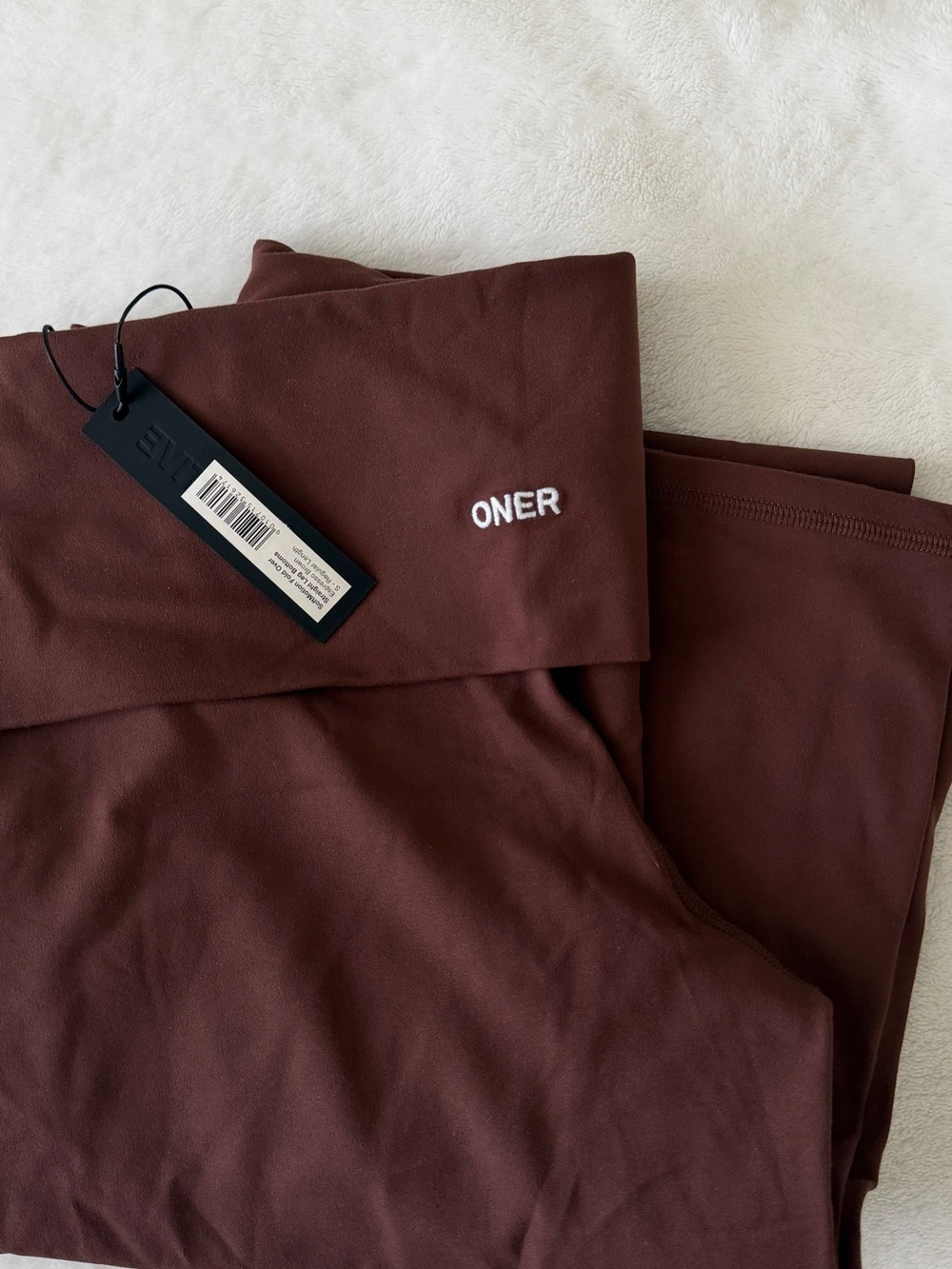 ONER Softmotion Brown Foldover Straight Leg pants